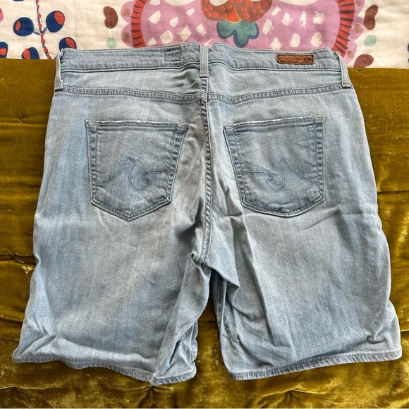Two Pairs of Light Wash Jean Shorts - Picture 3 of 8